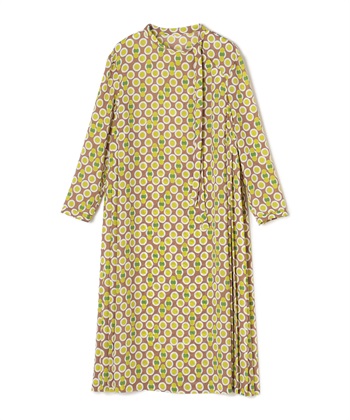 ドットプリントワンピース 49AV JUNKO SHIMADA｜クロスプラス