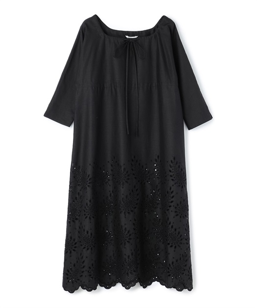 Junko Shimada 総レースワンピースとカーディガン カットワークレース刺繍ワンピース 49AV JUNKO SHIMADA｜クロス