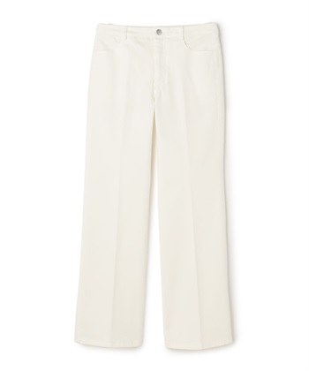 ストレートデニムパンツ(ホワイト-7号)