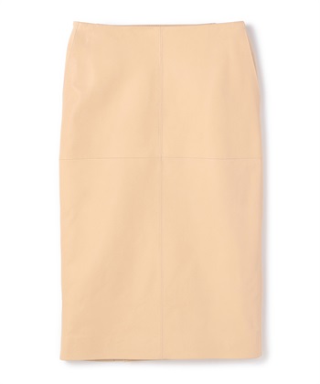 シープスキンスカート(ベージュ-9号)