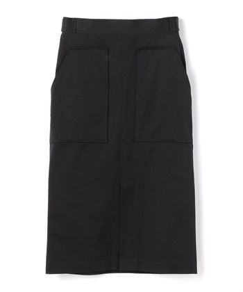 ボディシェルミディ丈タイトスカート(ブラック-7号)