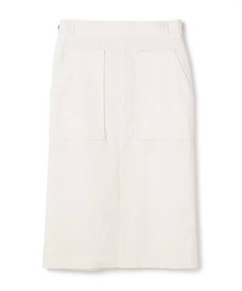 ボディシェルミディ丈タイトスカート(オフホワイト-7号)