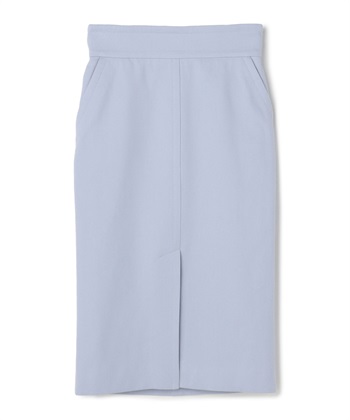 ダブルフェイスタイトスカート(ブルー-7号)