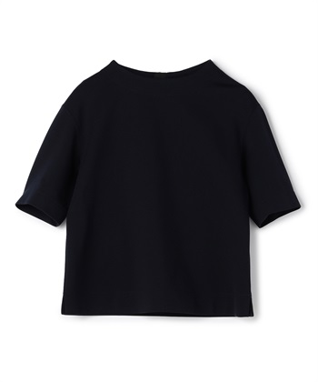 バックジップTブラウス(ネイビー-9号)