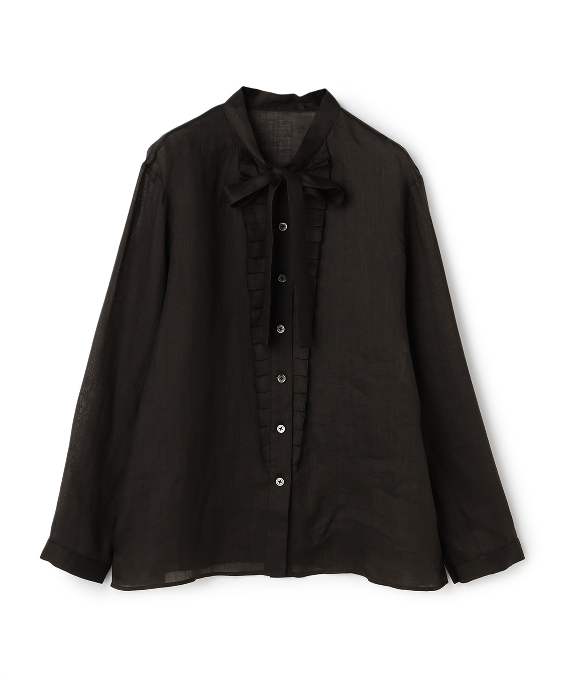 ラミーフリル使いボウタイブラウス 49AV JUNKO SHIMADA｜クロスプラス