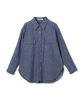 ダンガリーシャツ(ブルー-9号)