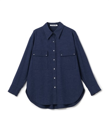 ダンガリーシャツ(ネイビー-9号)