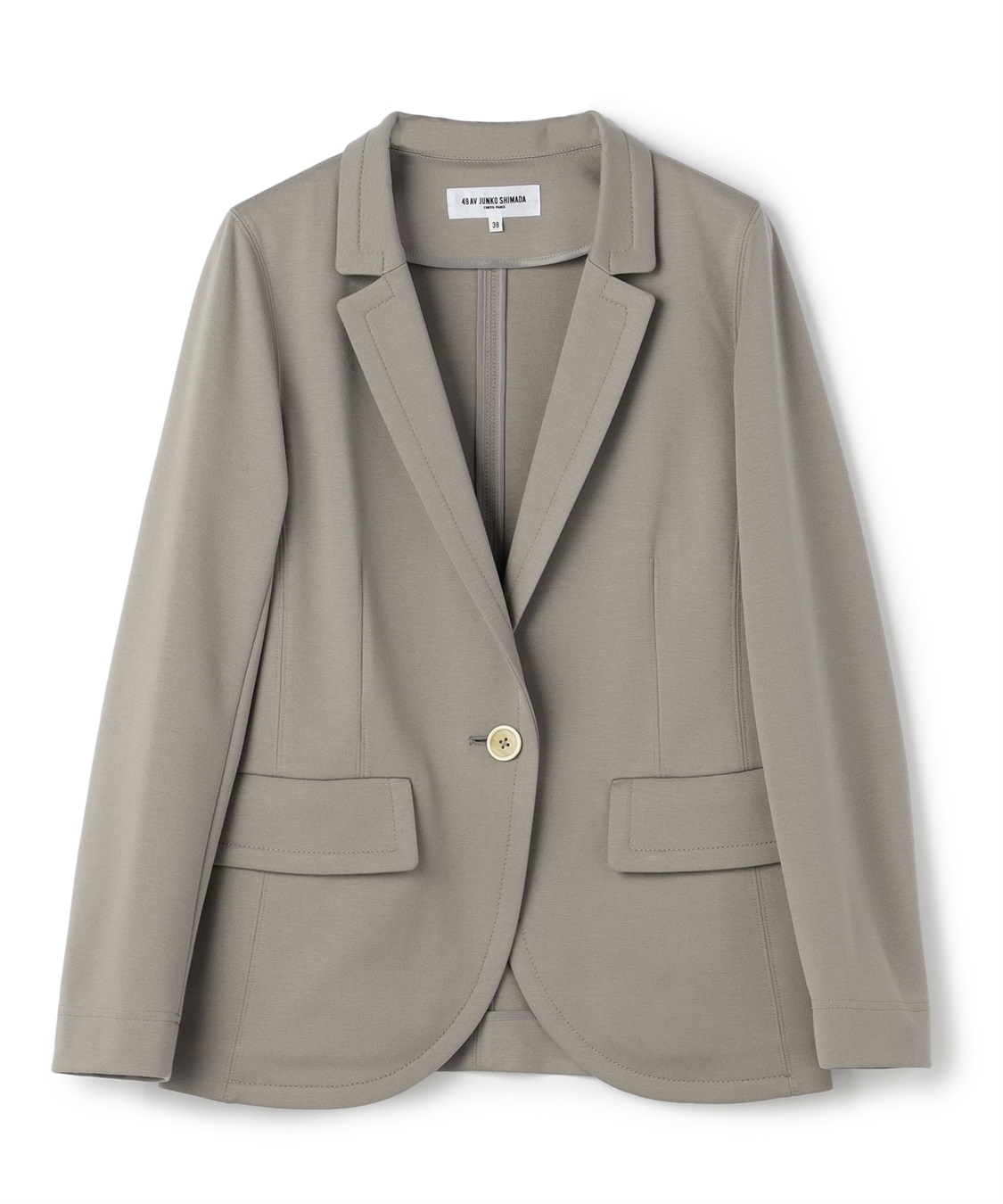 49AV JUNKO SHIMADA 【TIME SALE】ワンボタンテーラードジャケット_variation_1