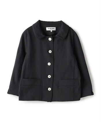 ドライオックスラウンドカラージャケット(ブラック-9号)