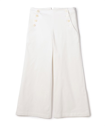 クールマックス素材マリンパンツ(オフホワイト-7号)