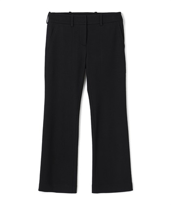 ウールストレートパンツ(ブラック-7号)