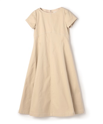 クールマックス切り替えワンピース(ベージュ-9号)