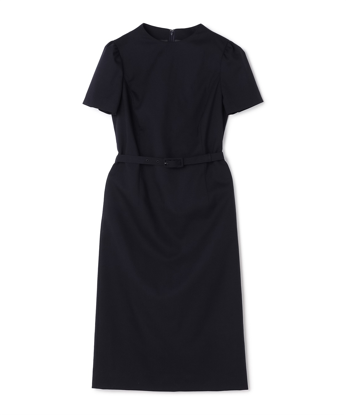 BLACK FRIDAY】ストレッチウール半袖ワンピース【展開店舗限定商品