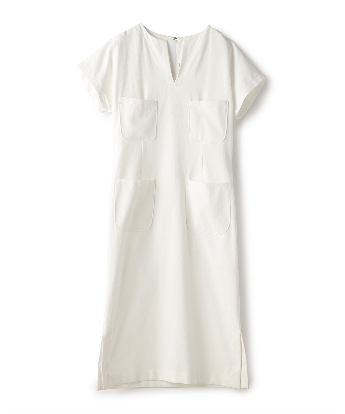 49AV JUNKO SHIMADA 【TIME SALE】ドライオックスポケット付き半袖ワンピース_variation_1