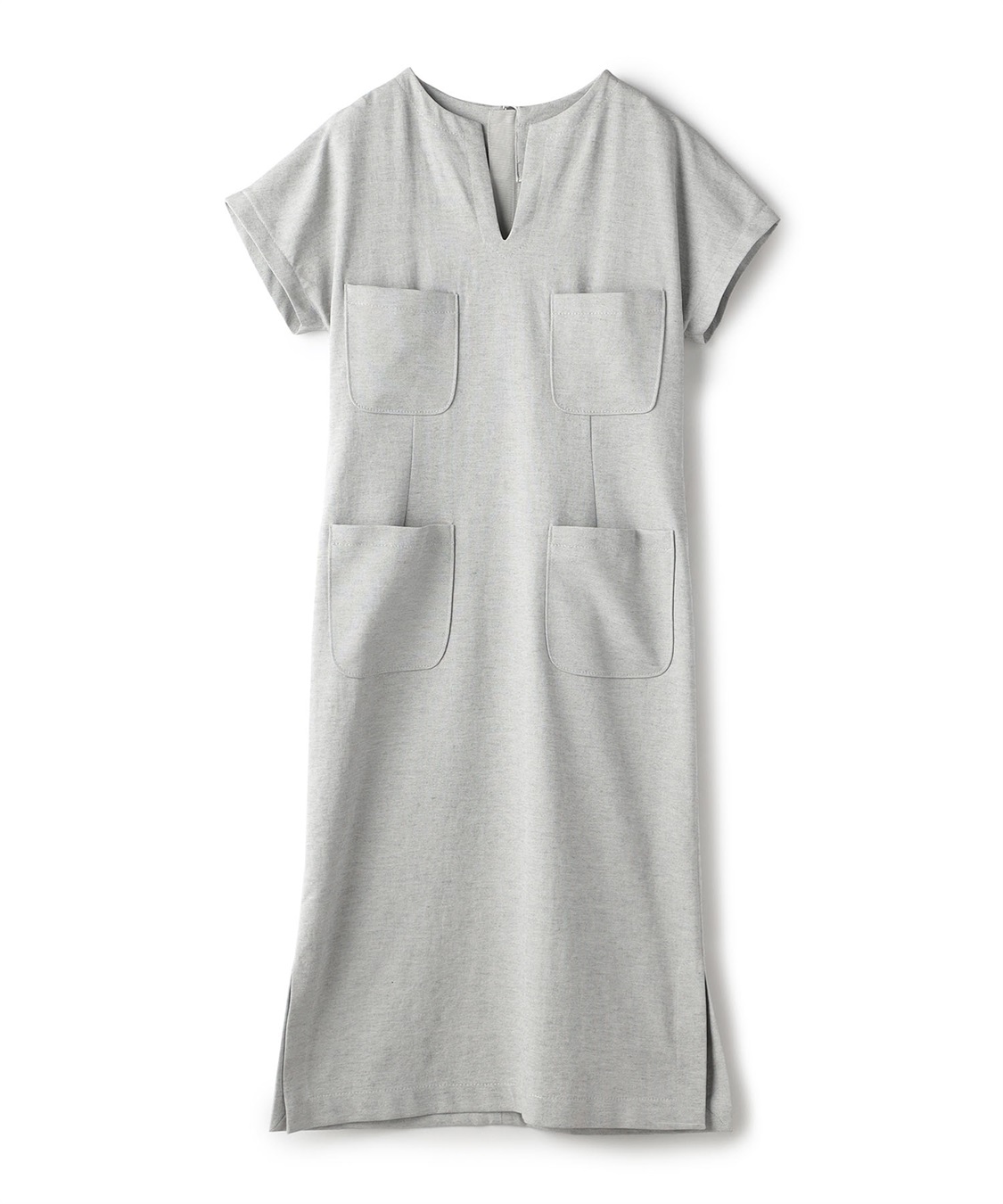 49AV JUNKO SHIMADA 【TIME SALE】ドライオックスポケット付き半袖ワンピース_variation_2