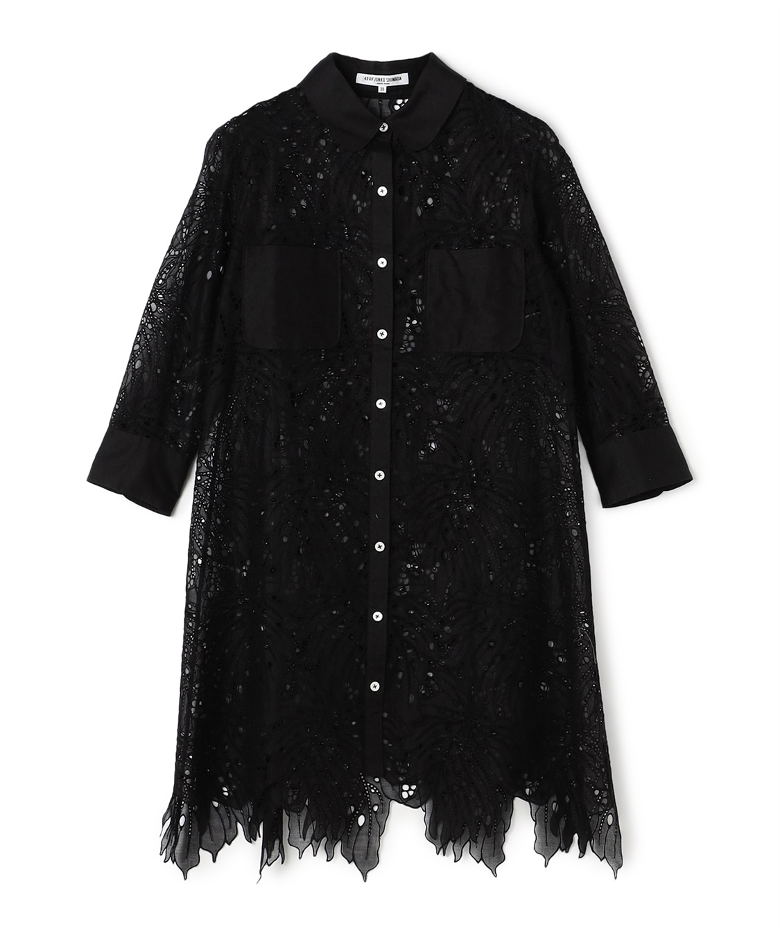 リーフレースワンピース 49AV JUNKO SHIMADA｜クロスプラス公式通販サイト