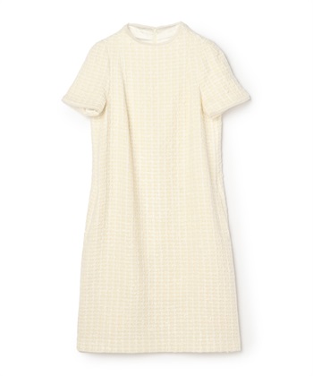 TIME SALE】半袖ツイードワンピース 49AV JUNKO SHIMADA｜クロス