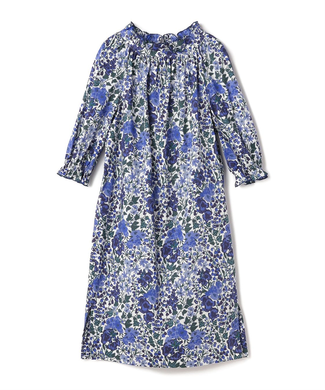 【45R】更紗捺染プリント馬比古ワンピース　極美品 ペイズリープリントワンピース 49AV JUNKO SHIMADA｜クロス