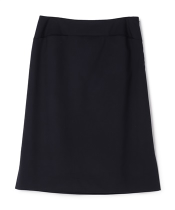 ストレッチウールスカート【展開店舗限定商品】(ネイビー-7号)