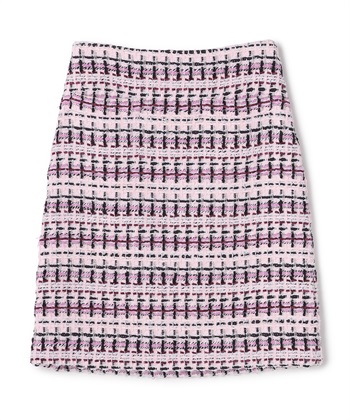 ツイードスカート(ピンク-9号)