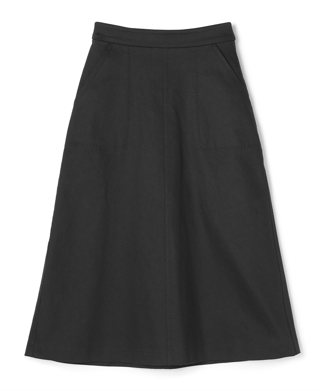 49AV JUNKO SHIMADA ストレッチツイルフレアスカート_variation_1