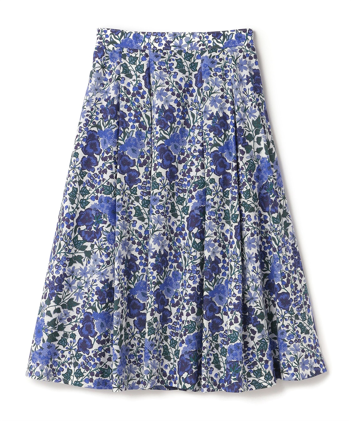 リバティプリントフレアスカート 49AV JUNKO SHIMADA｜クロスプラス