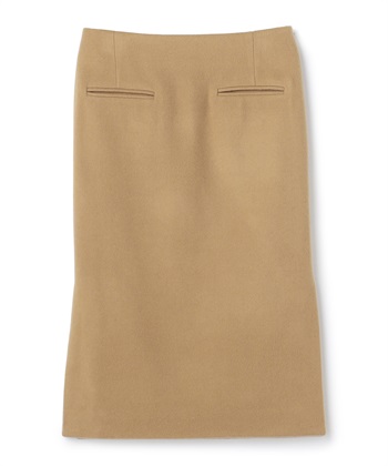 メルトンタイトスカート(キャメル-9号)