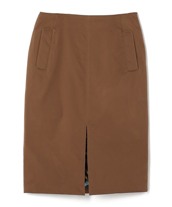 中綿タイトスカート(キャメル-9号)