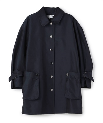 ポケットつきメタルボタンコート(ネイビー-9号)