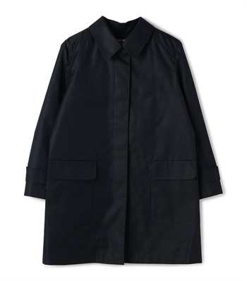 ギャバジンステンカラーコート(ネイビー-9号)