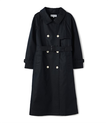 ギャバジントレンチコート(ネイビー-9号)