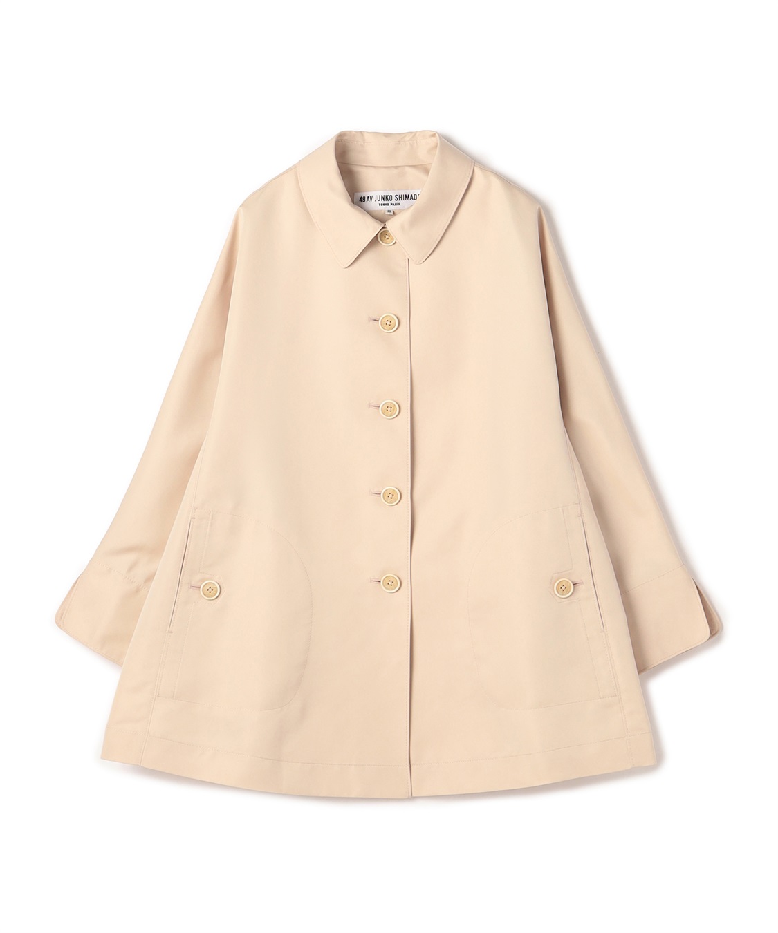 49AV JUNKO SHIMADA 【TIME SALE】ショート丈ステンカラーコート_variation_1