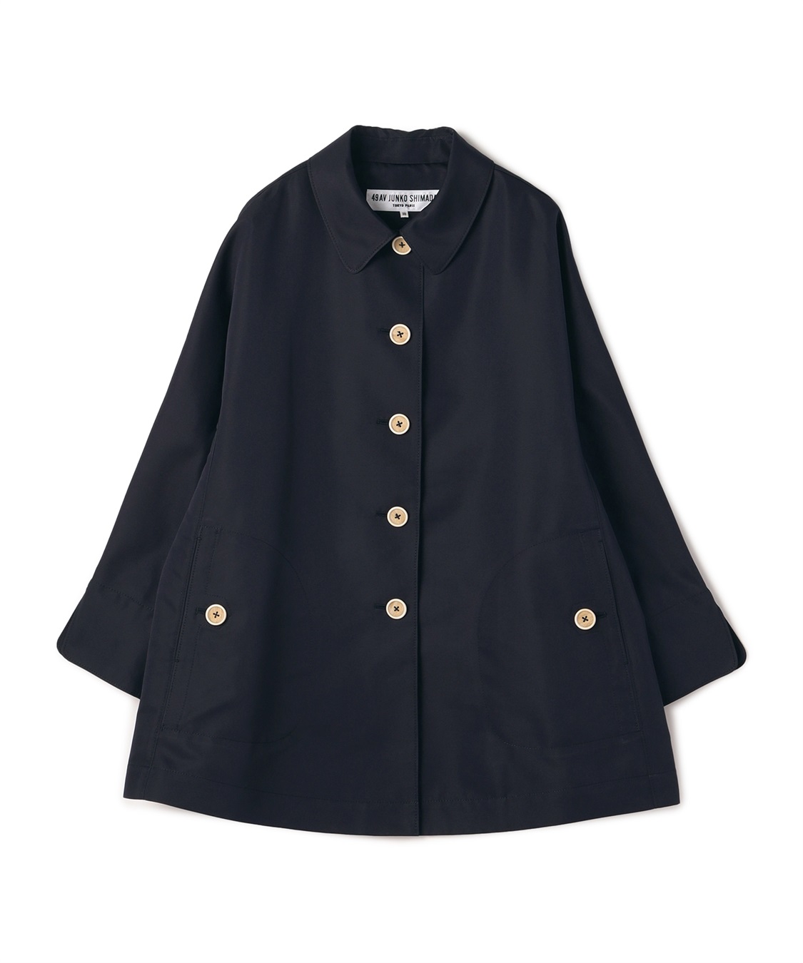 49AV JUNKO SHIMADA 【TIME SALE】ショート丈ステンカラーコート_variation_3
