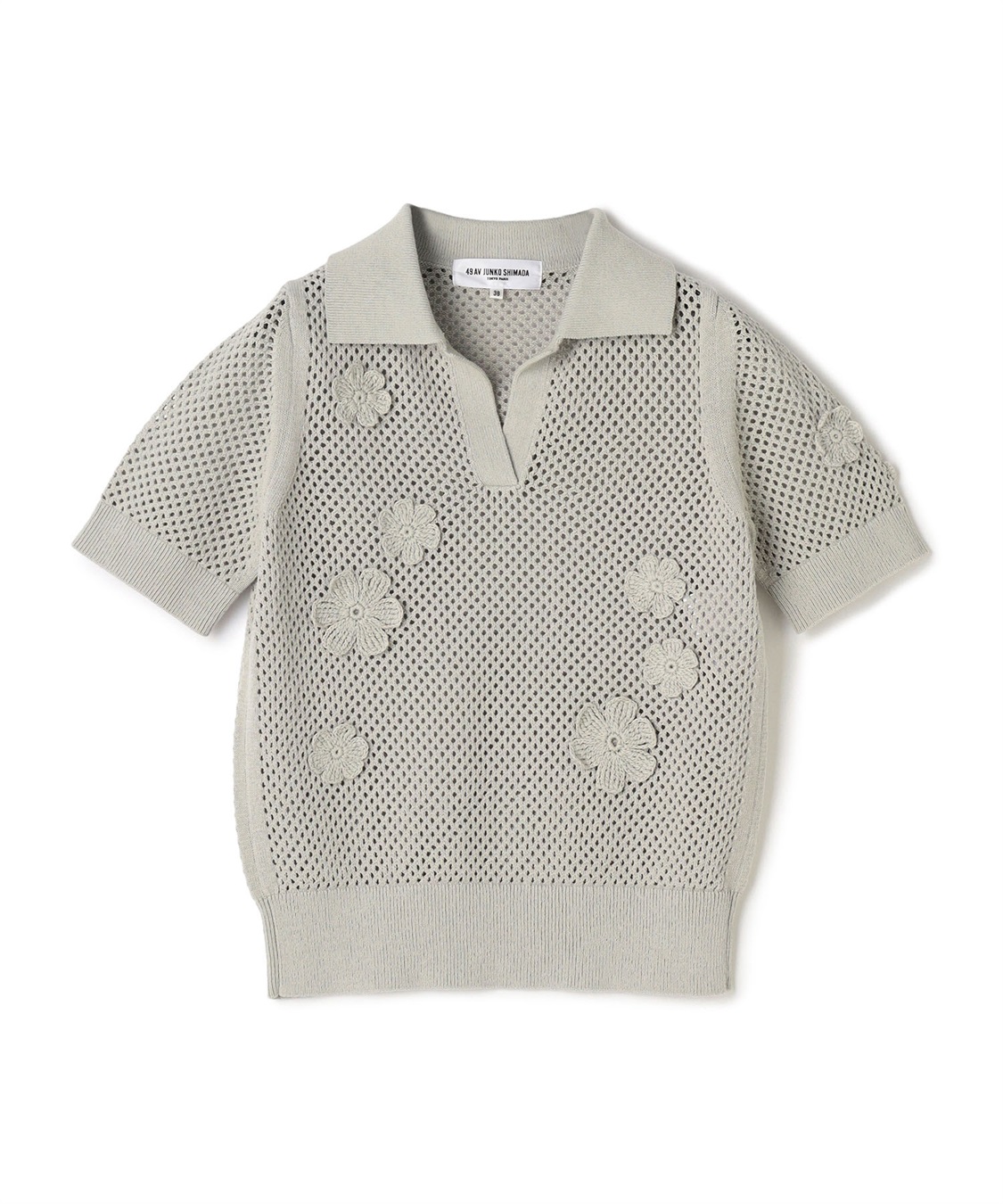 49av. junko shimada 半袖Tシャツ TIME SALE】リブ半袖Tシャツ 49AV JUNKO SHIMADA｜クロスプラス公式