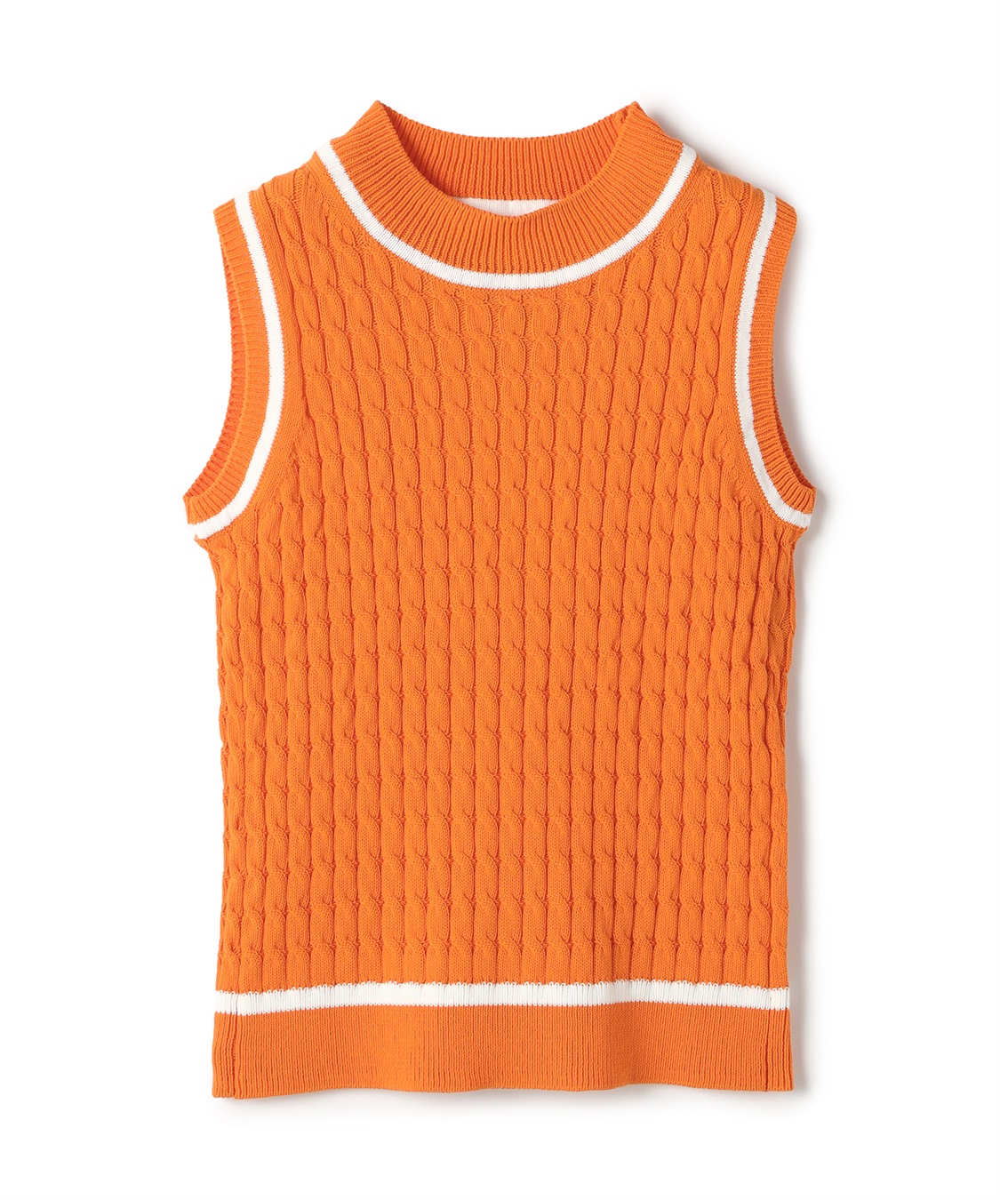 ケーブルニットノースリーブトップス 49AV JUNKO SHIMADA｜クロス