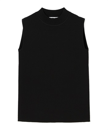 【TIME SALE】レーヨンナイロンノースリーブニット(ブラック-9号)