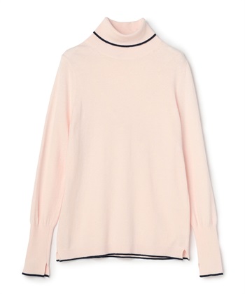 【TIME SALE】インスピレーションエコベーシックハイネックセーター(ピンク-9号)