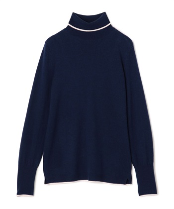 【TIME SALE】インスピレーションエコベーシックハイネックセーター(ネイビー-9号)