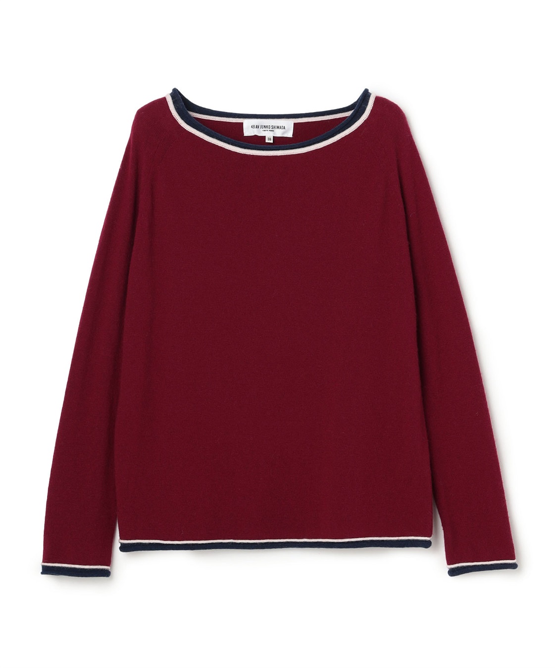 TIME SALE】インスピレーションエコベーシックボートネックセーター