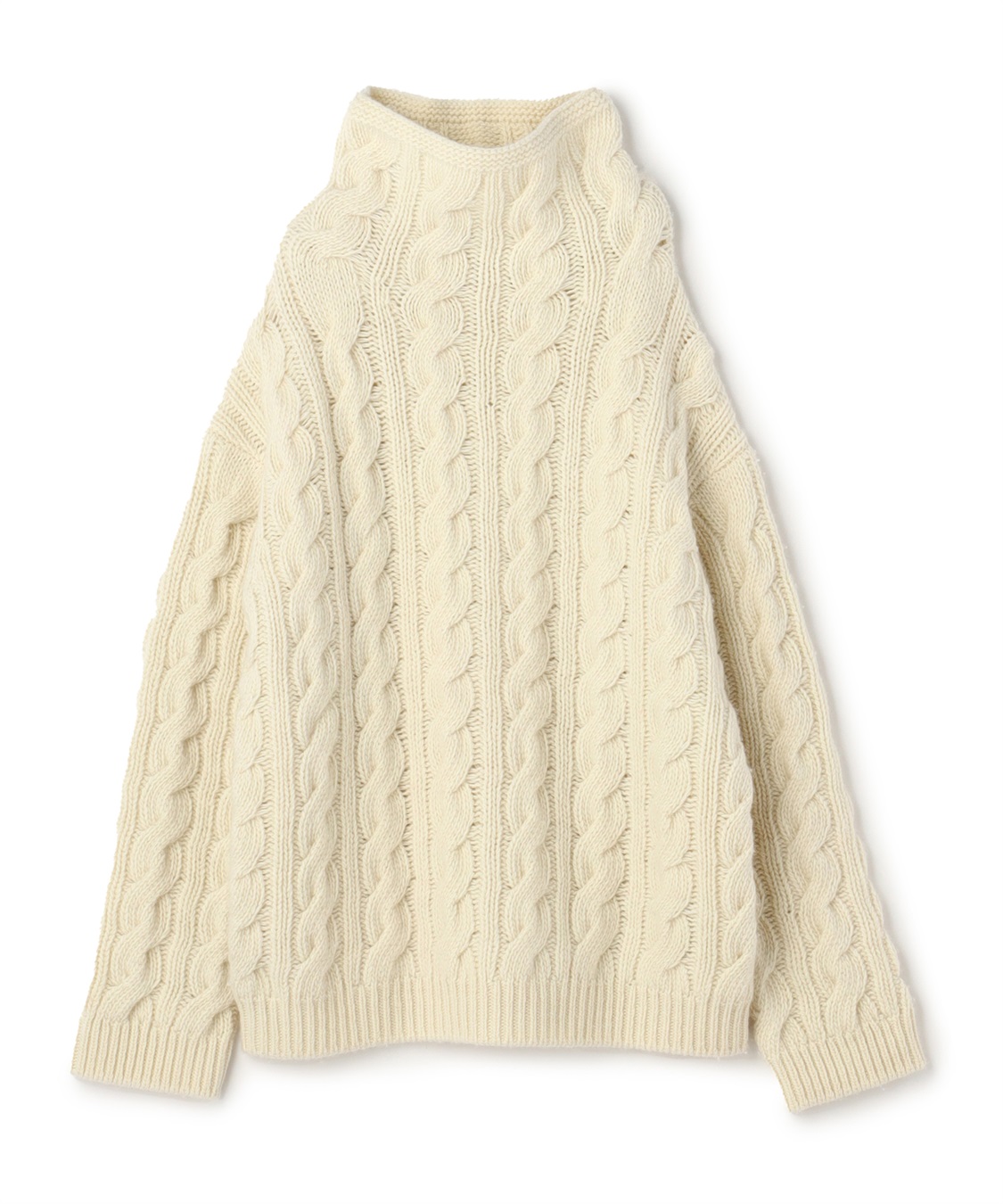 ケーブル編みハイネックニット 49AV JUNKO SHIMADA｜クロスプラス公式