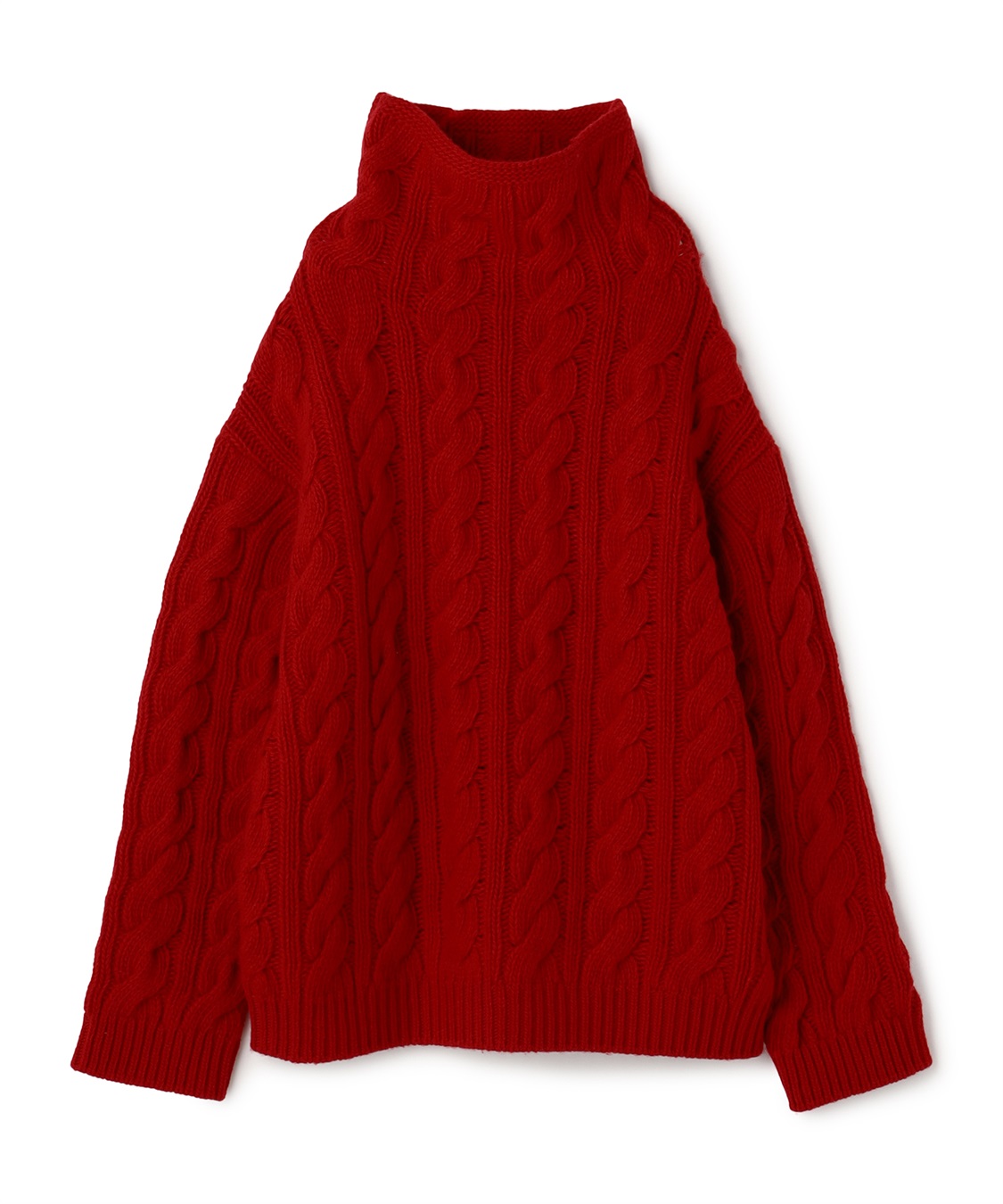 ケーブル編みハイネックニット 49AV JUNKO SHIMADA｜クロスプラス公式