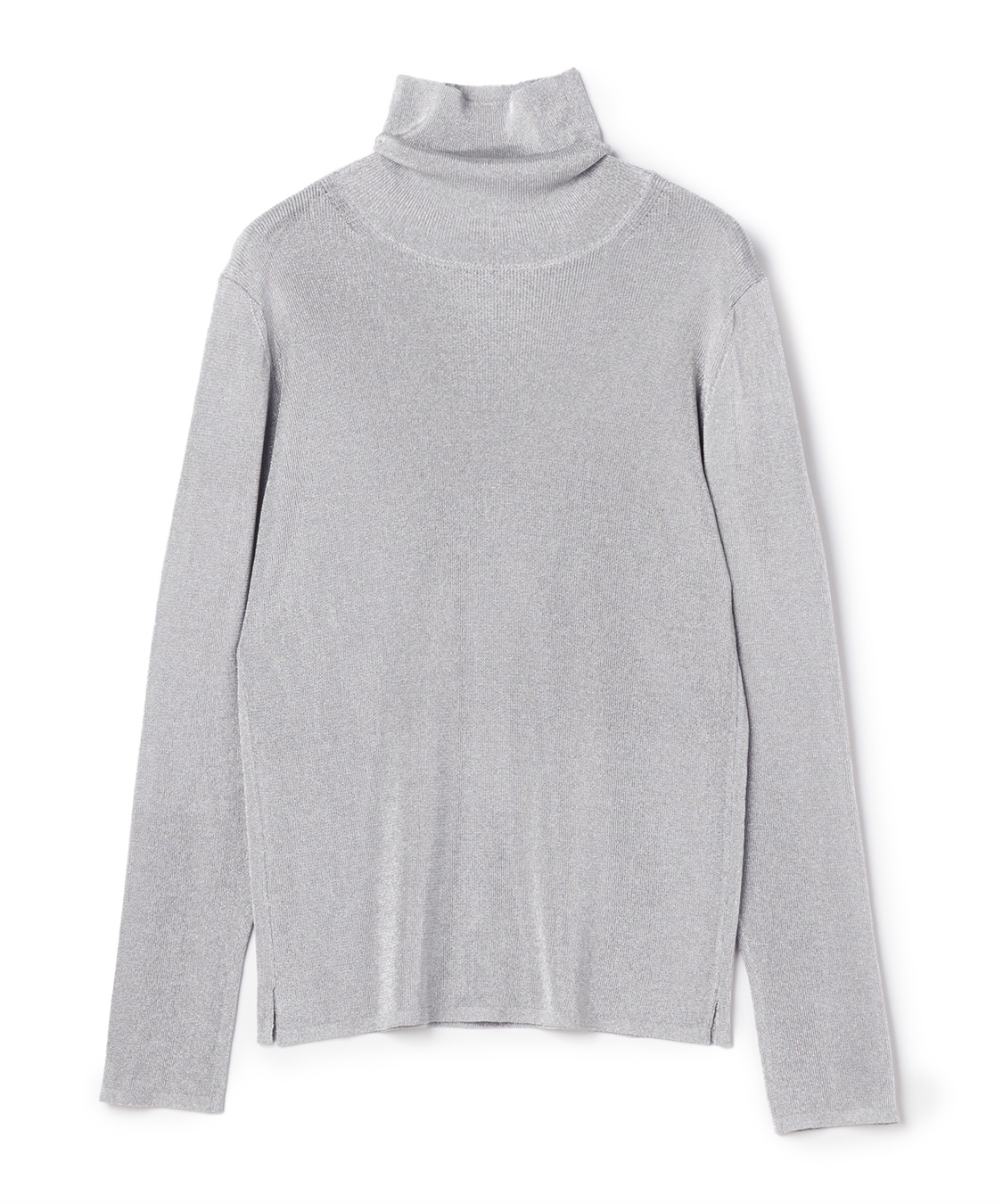 タートルネックラメニットプルオーバー 49AV JUNKO SHIMADA