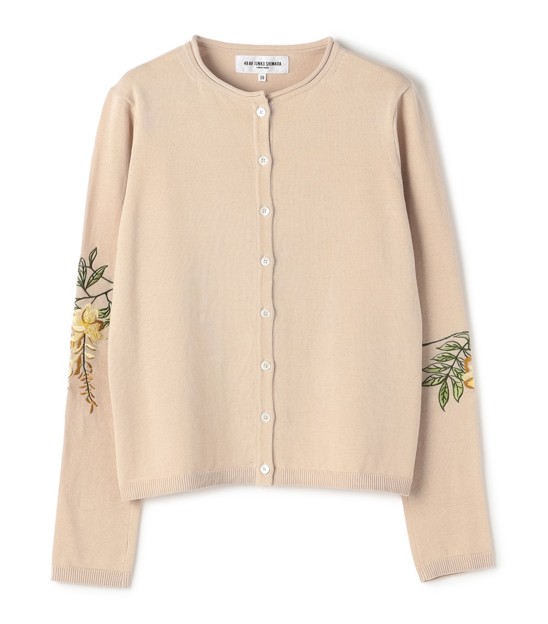 クルーネックカシミアカーディガン 49AV.junko shimada｜クロス