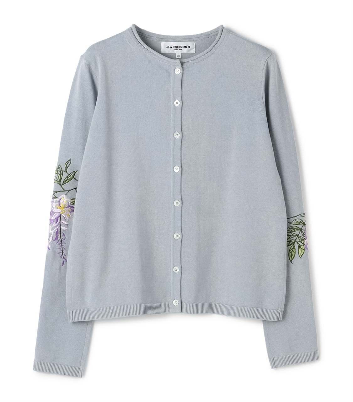 ウィステリア刺繍ニットカーディガン 49AV JUNKO SHIMADA｜クロス