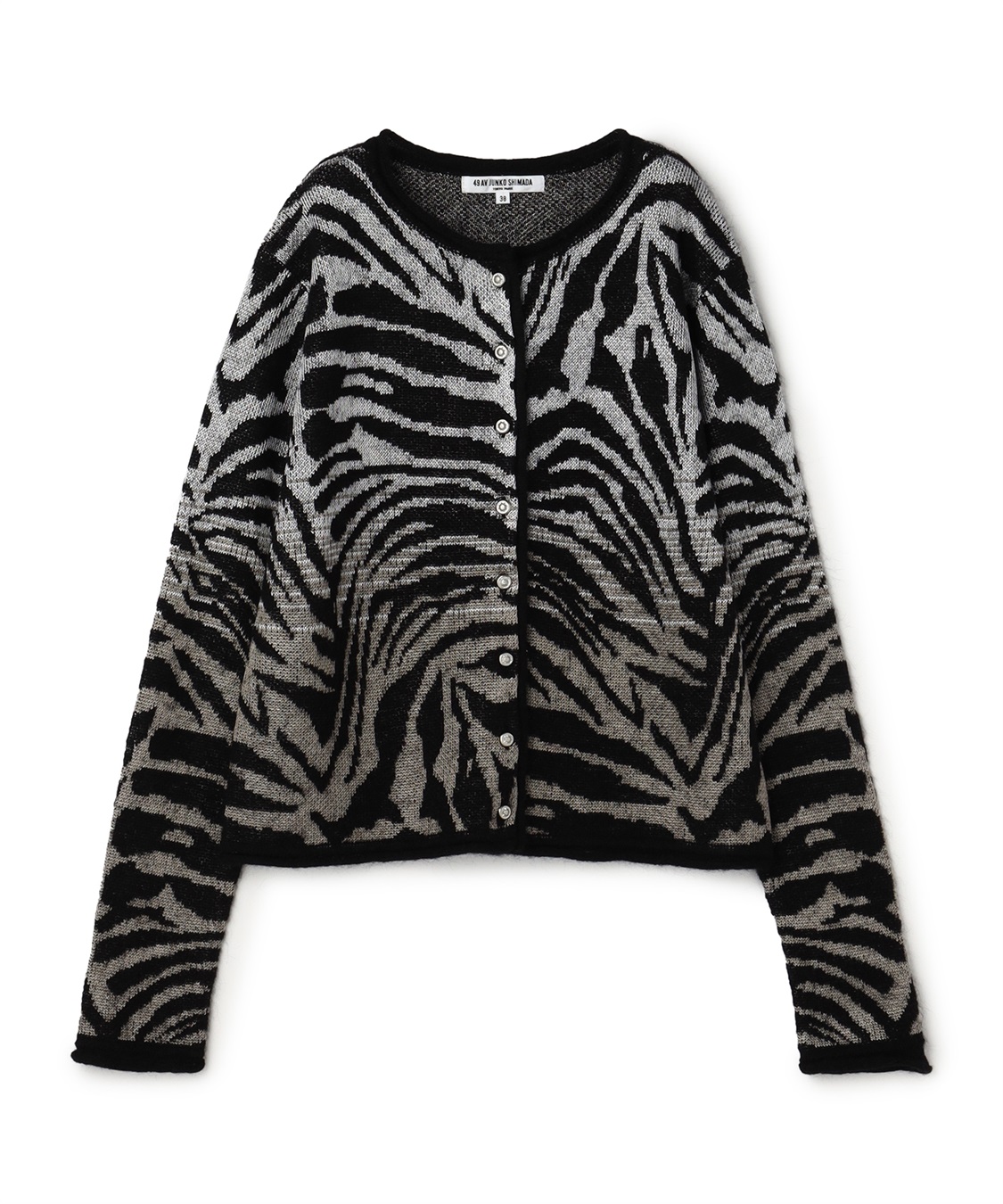 49AV JUNKO SHIMADA アニマル柄カーディガン_variation_1
