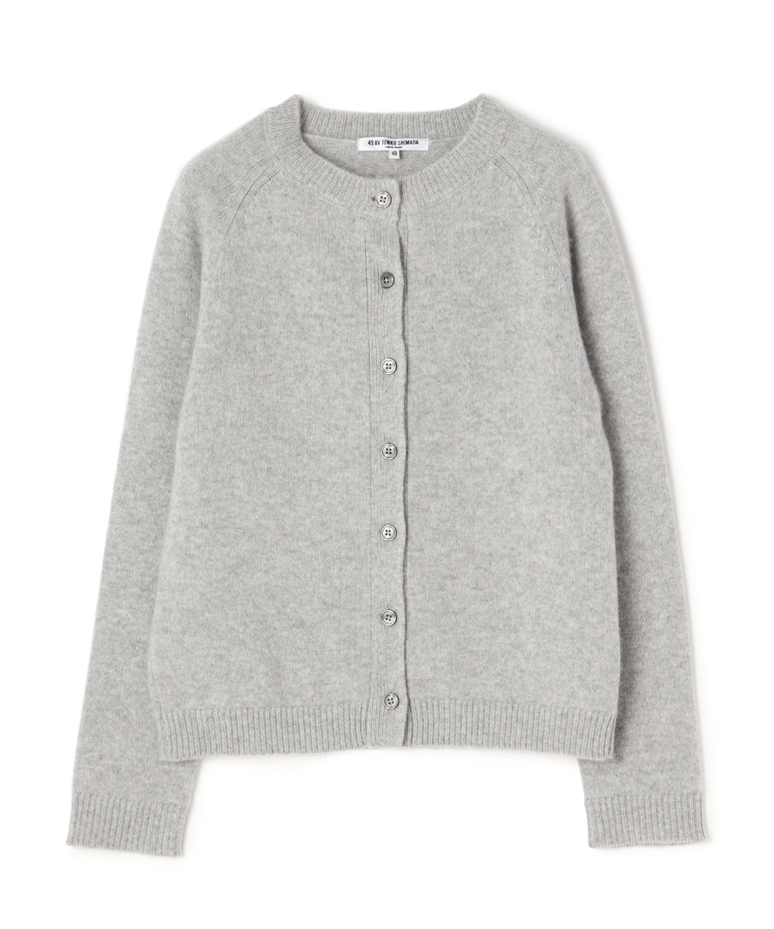 49AV JUNKO SHIMADA クルーネックカシミアカーディガン_variation_1