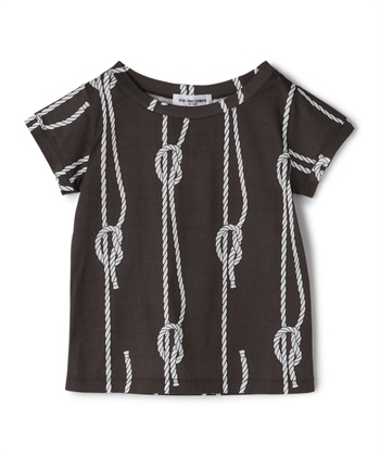 ロープ柄半袖プルオーバー(グレー-9号)