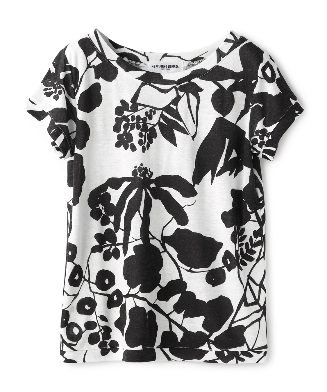49AV JUNKO SHIMADA ボタニカルプリントTシャツ_variation_1