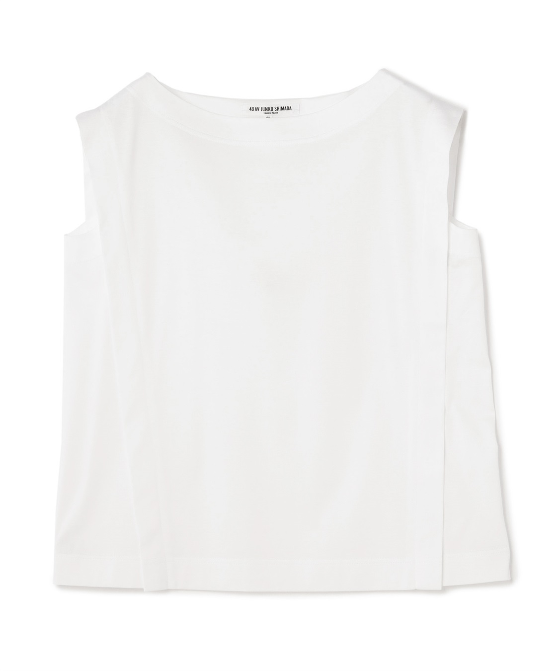 49AV JUNKO SHIMADA コットンノースリーブカットソー_variation_1
