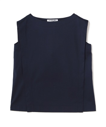 【TIME SALE】コットンノースリーブカットソー(ネイビー-9号)